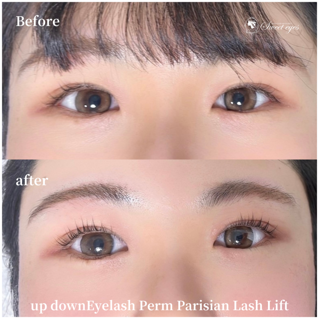 上下でパリジェンヌをして頂き丁寧なカウンセリング