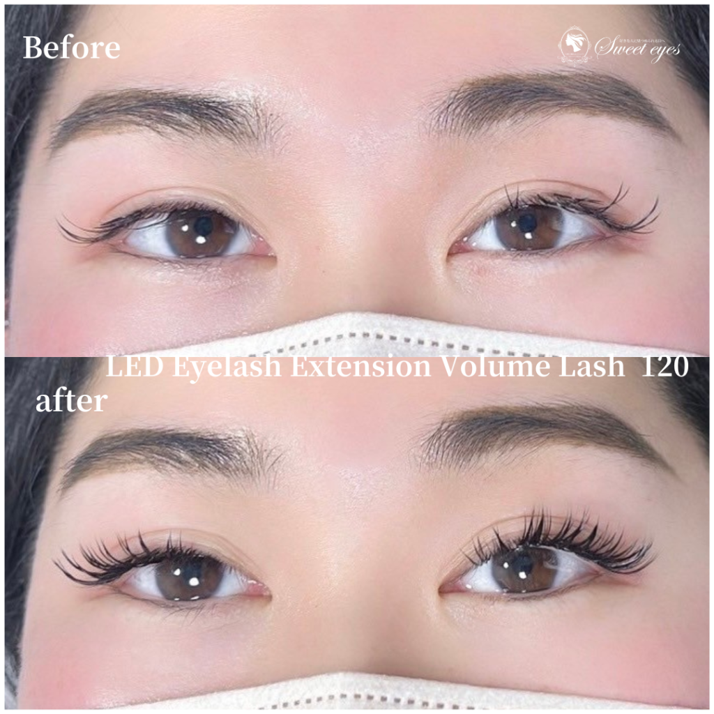 他のお店でボリュームラッシュをお願いしていしたのですが直ぐに取れてしまい‥