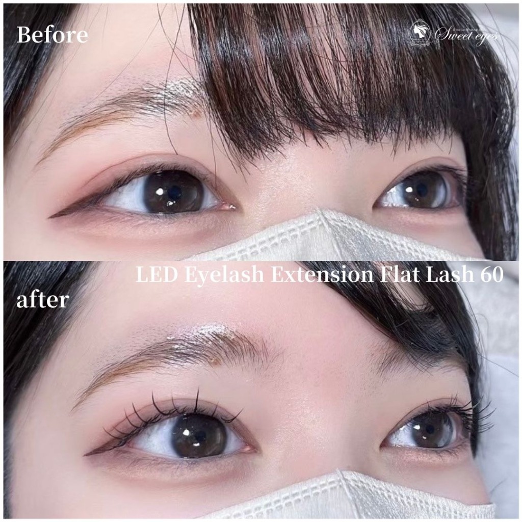 LEDマツエクに興味があってSweet eyesを見つけました！